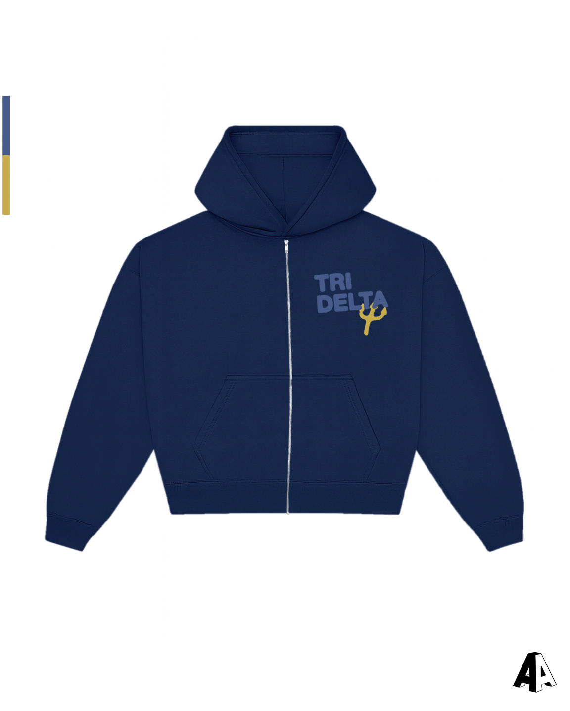 Trident Hoodie Delta Delta Delta College of Charleston