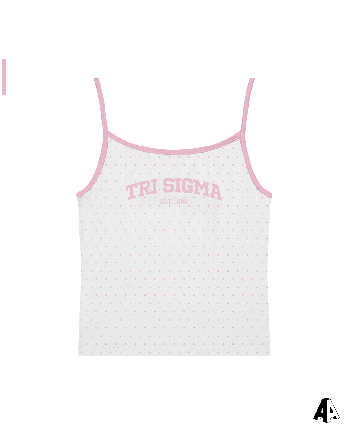Polka Dot Tank Sigma Sigma Sigma University of Pittsburgh
