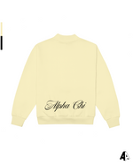 Mockneck Script Alpha Chi Omega Ohio State University