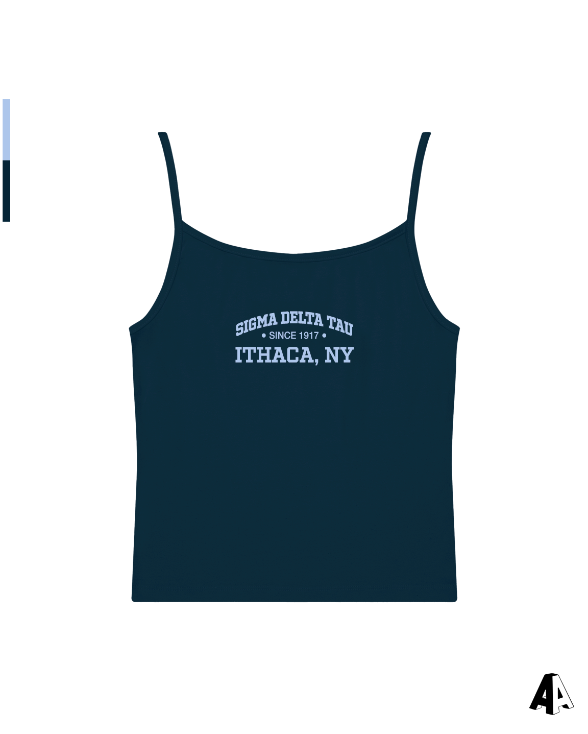 Navy Tank Top Sigma Delta Tau Cornell University