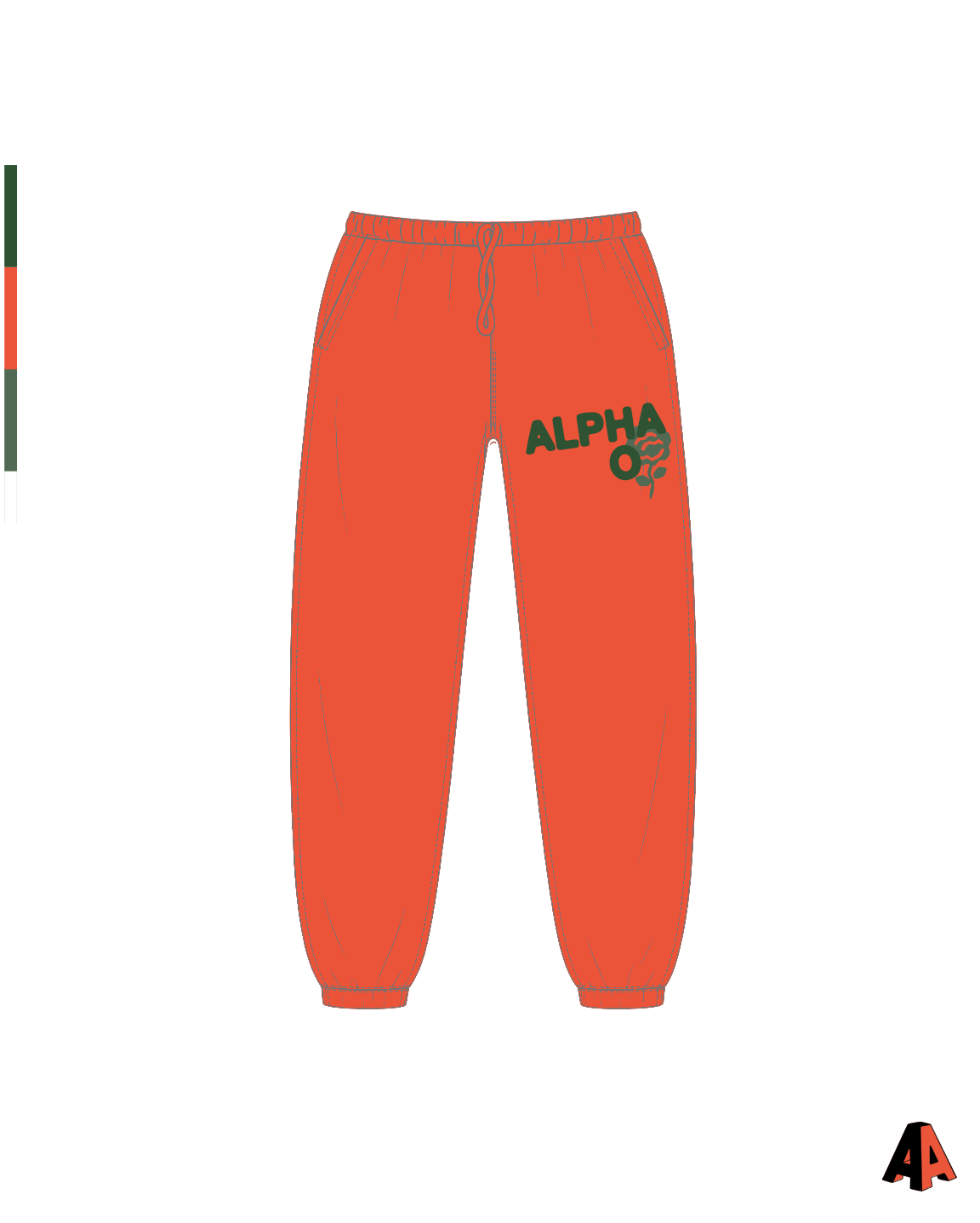 Flower Sweats Alpha Omicron Pi Florida International University