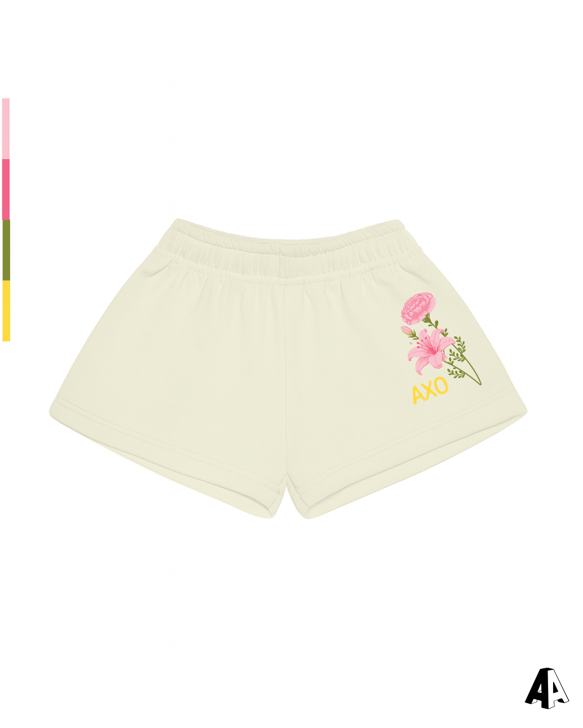 Bouquet Shorts Alpha Chi Omega University of Tennessee