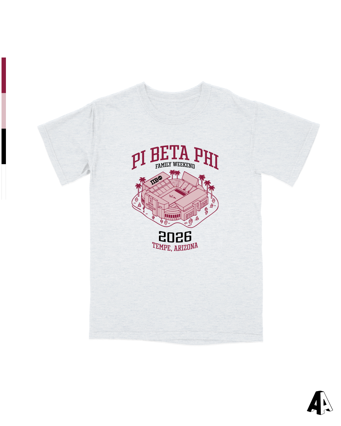 Family Weekend Tee Pi Beta Phi Arizona State University