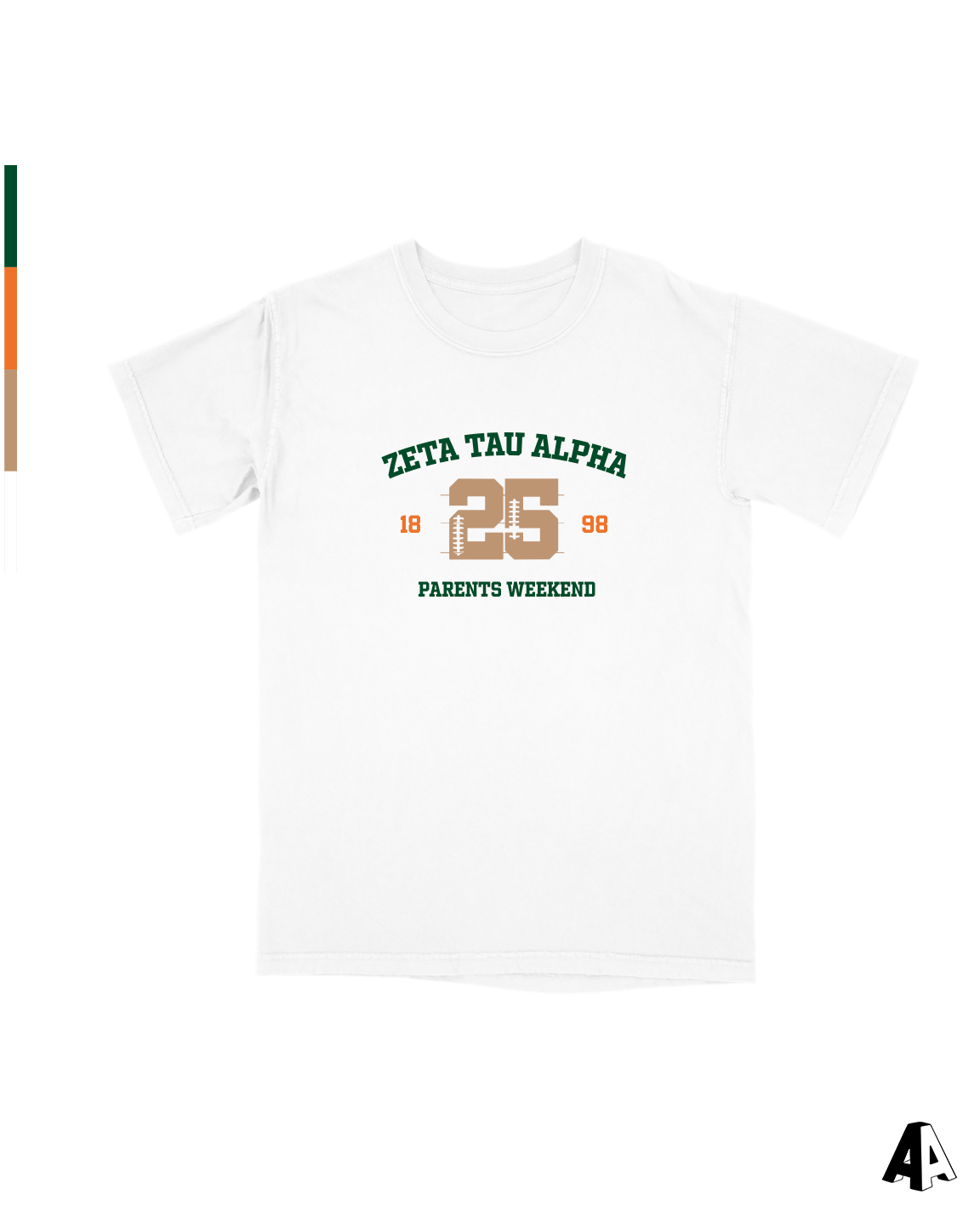 Parent's Weekend Tee Zeta Tau Alpha University of Miami