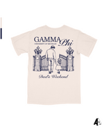 Dad's Weekend T-Shirt Gamma Phi Beta University of Michigan Ann Arbor