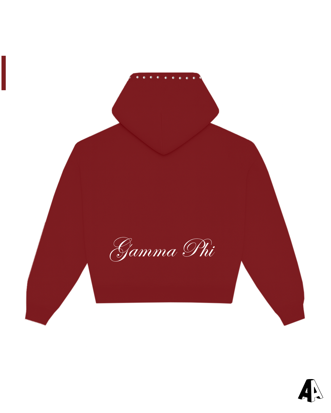 Studded Hoodie Gamma Phi Beta California State University, Sacramento