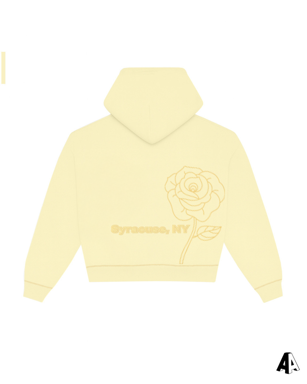 Distressed Hoodie Alpha Xi Delta Syracuse University