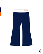 Striped Yoga Pant Chi Omega University of Illinois at Urbana Champaign