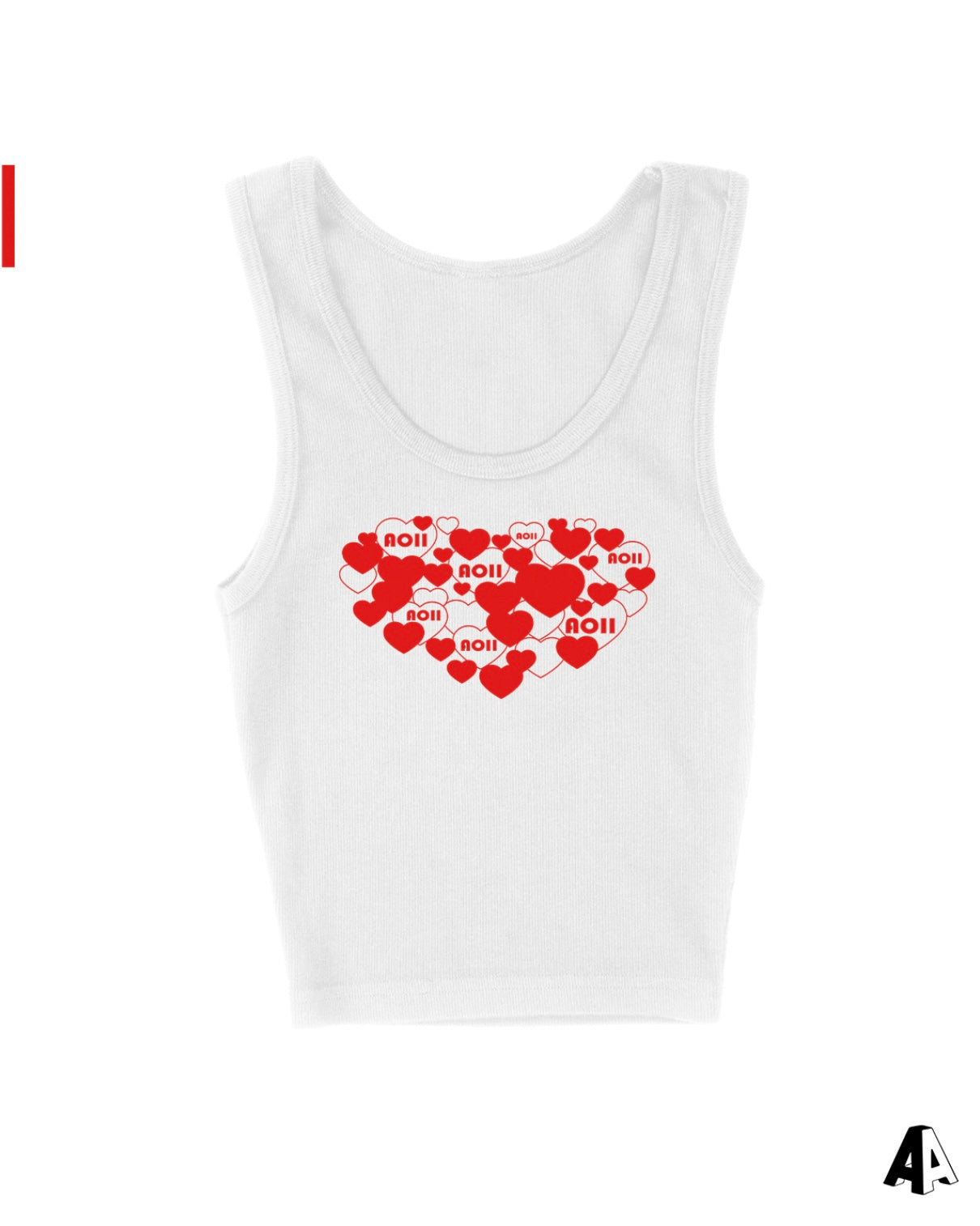 Red Heart Tank Top