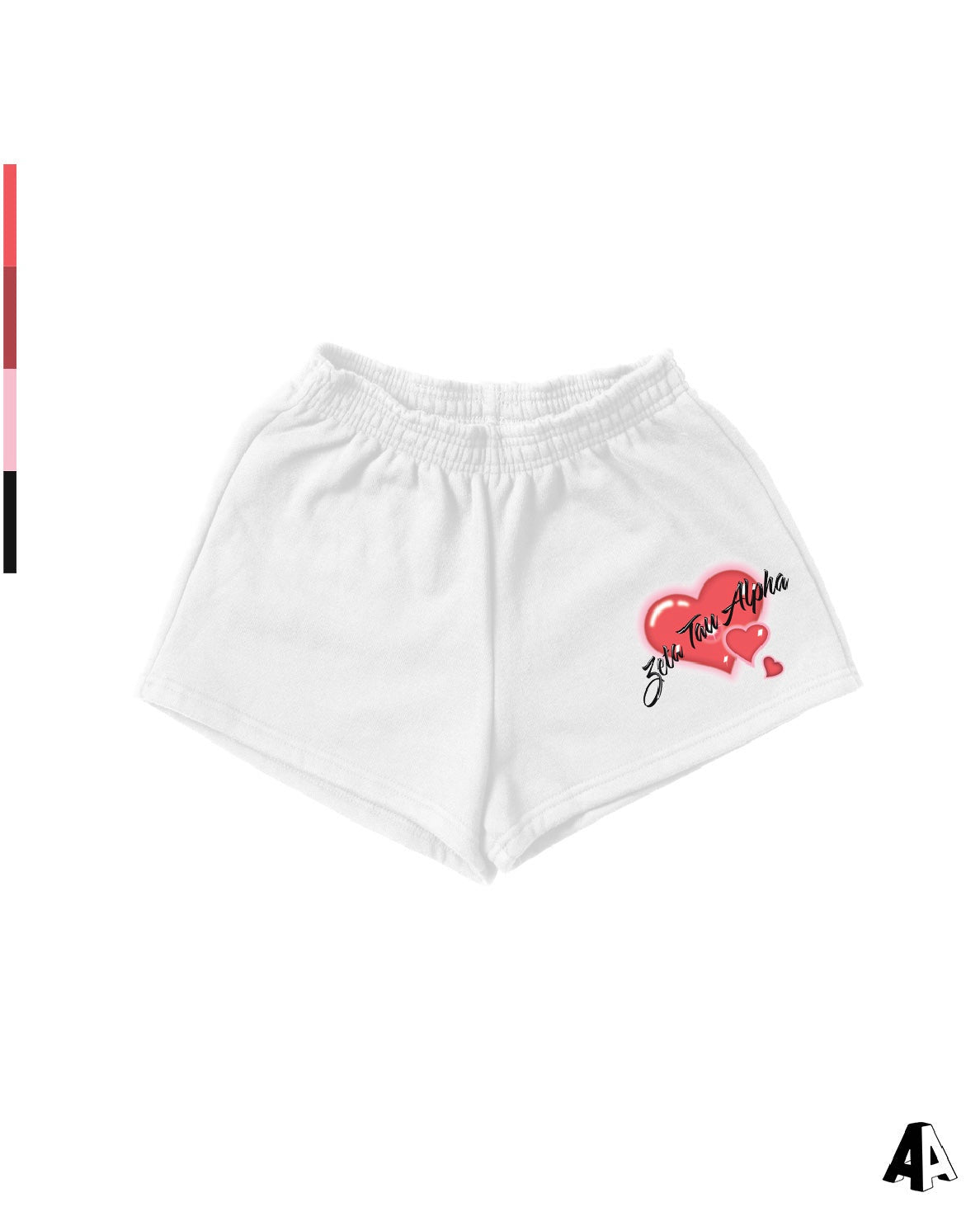 Brushed Heart Shorts