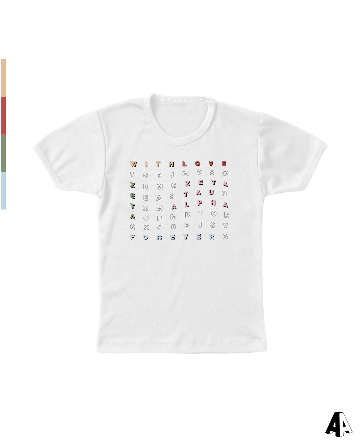 Crossword Baby Tee Alpha Apparel Company