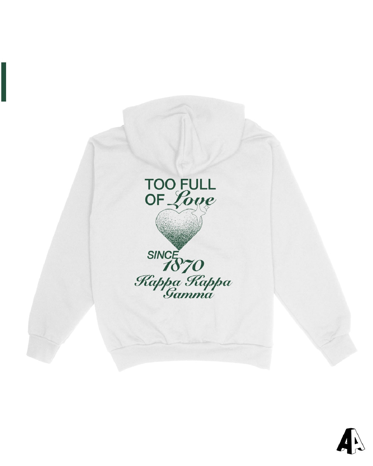 Too Full Of Love Kappa Kappa Gamma Hoodie