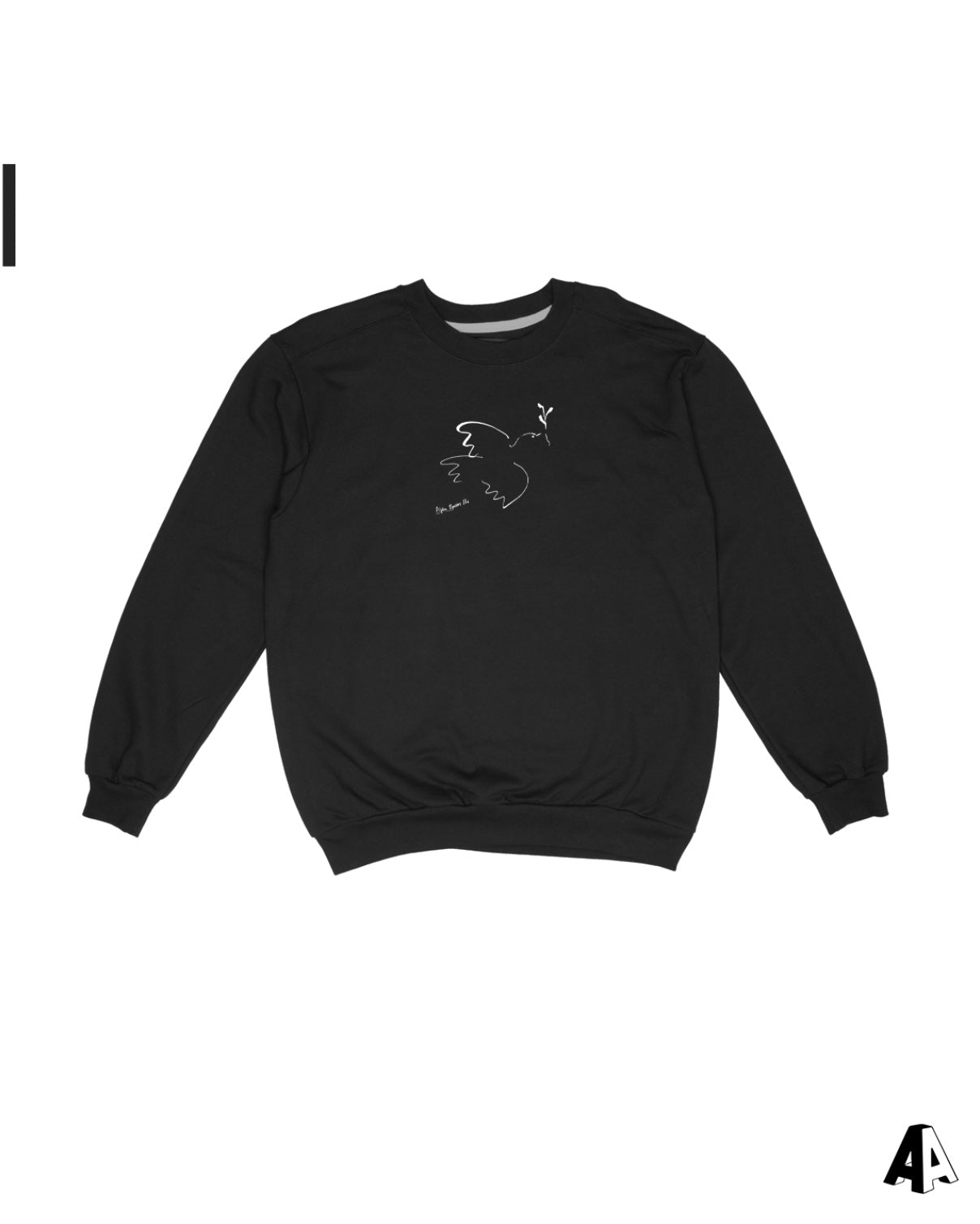 Dove Embroidered Crewneck