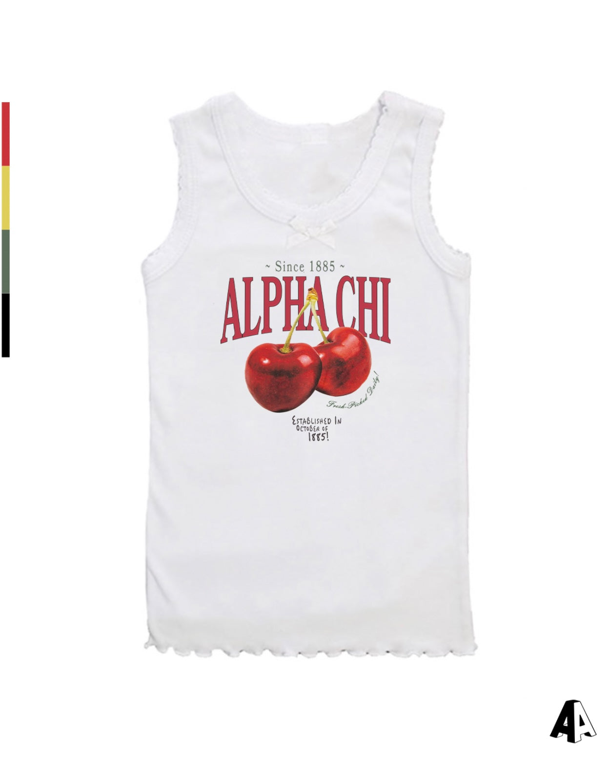 Vintage Cherry Bow Tank Top